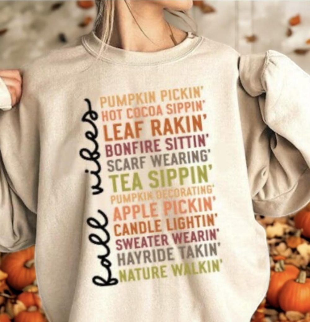 fall vibes hoodie